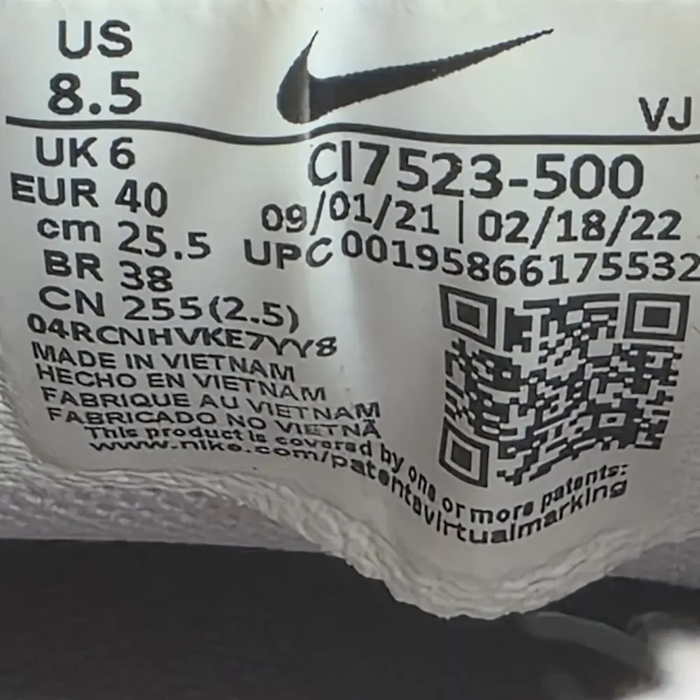 Nike React Vision Venice Womens Pink Purple Size 8.5 Running Shoes CI7253-100